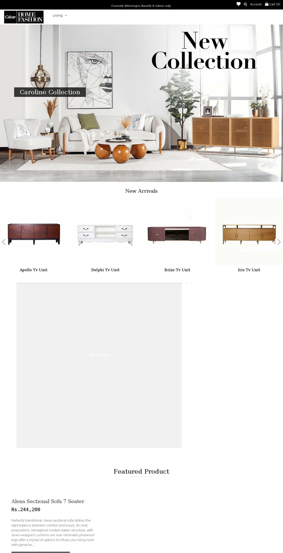 WATCHES Shopify theme site example celestehomefashion.com