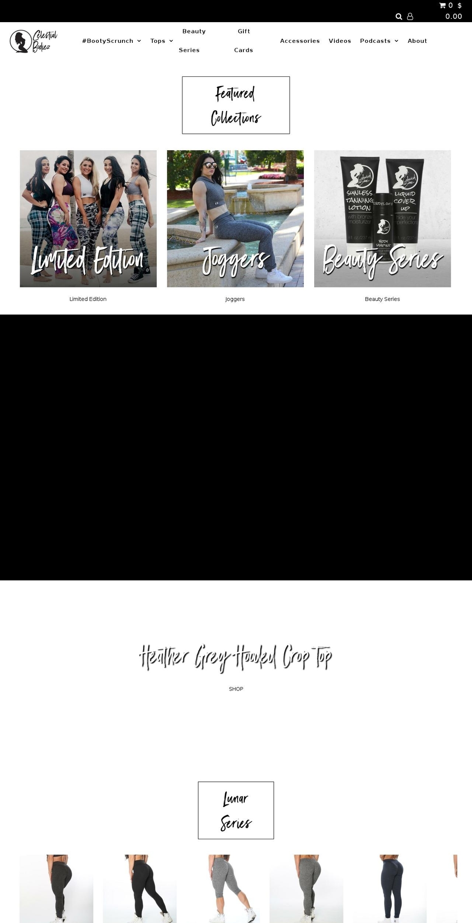 celestialbodiez.com — Shopify storefront screenshot
