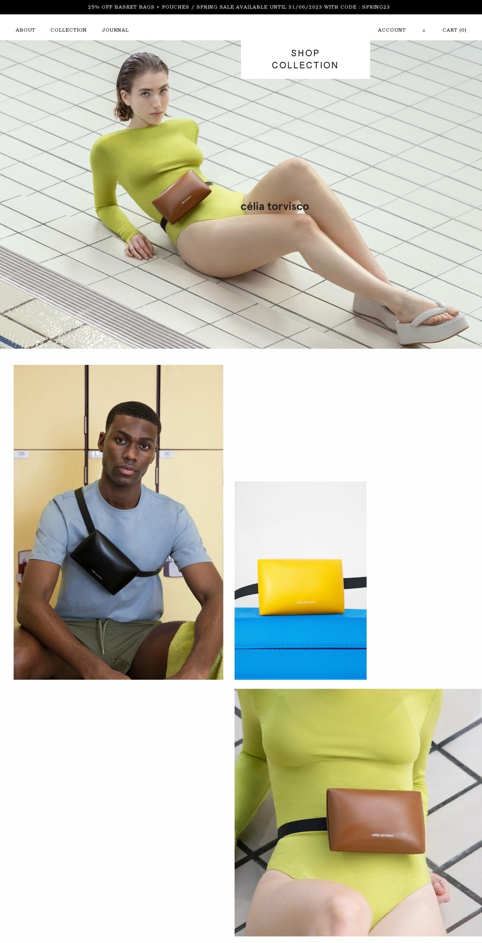 celia-torvisco.com shopify website screenshot