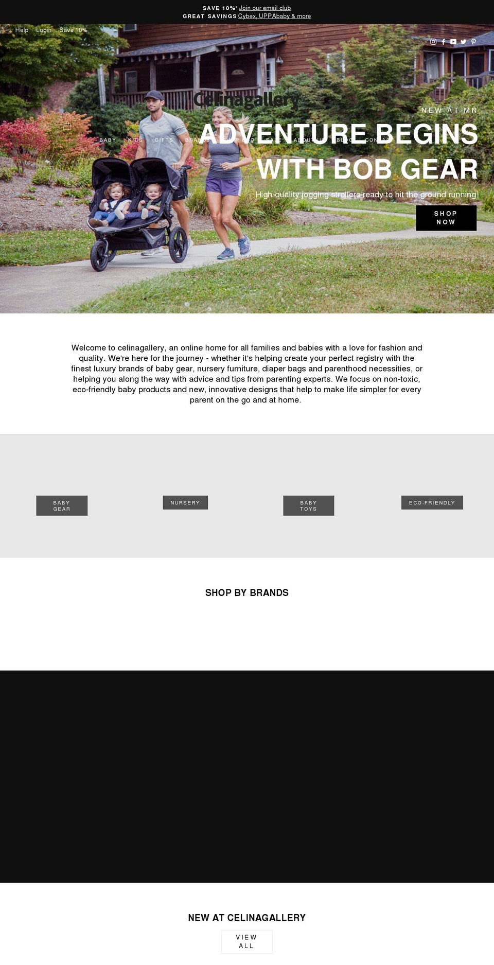 celinagallery.com Shopify store