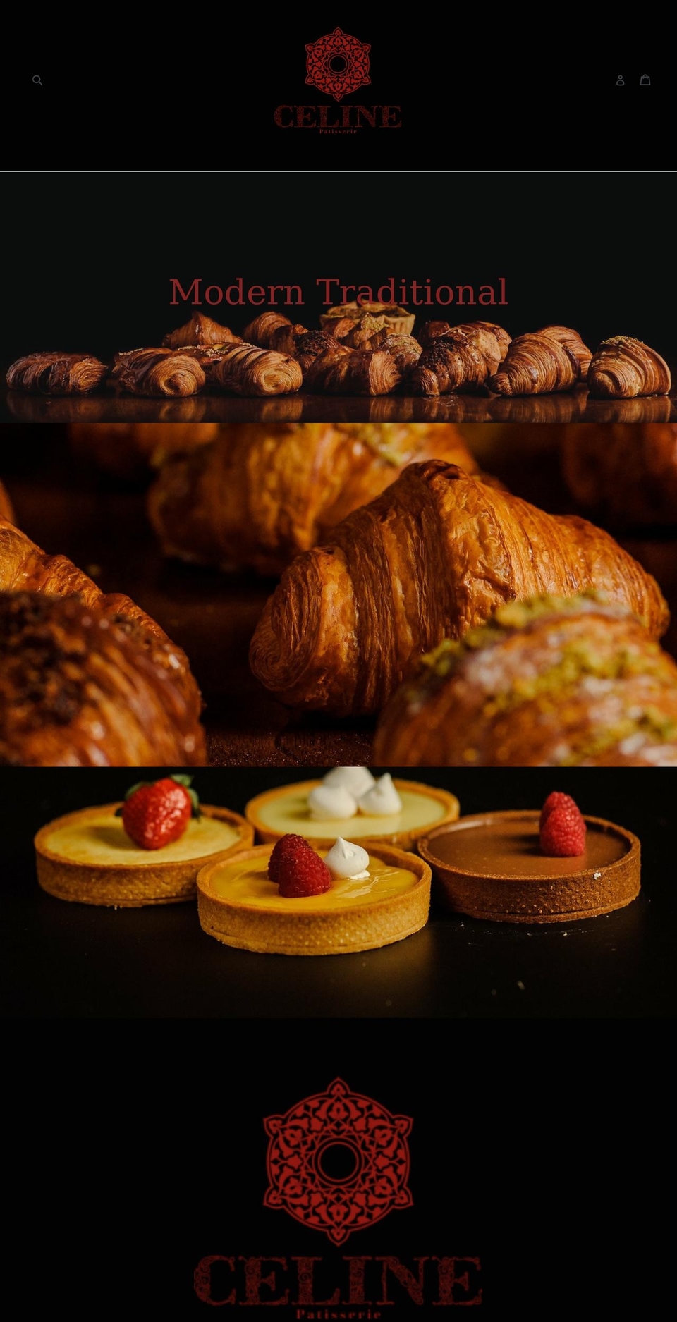 celinepatisserie.com — Shopify storefront screenshot