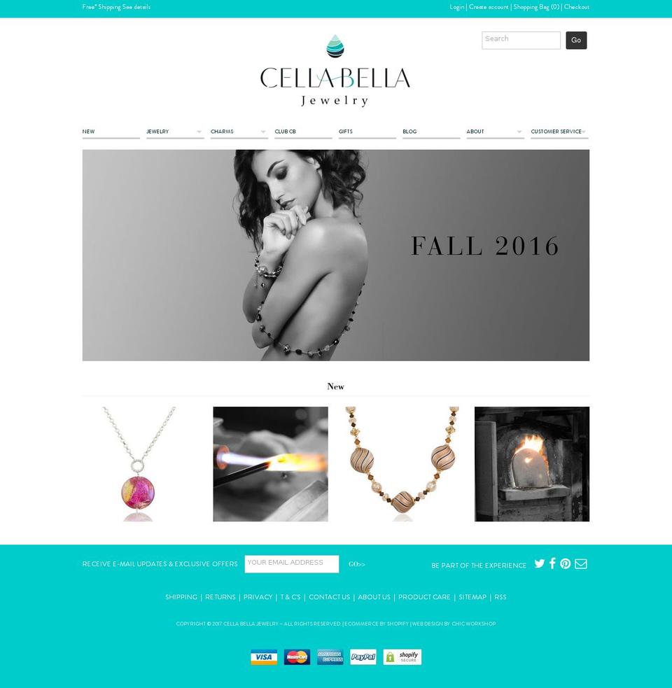 cellabella.biz shopify website screenshot