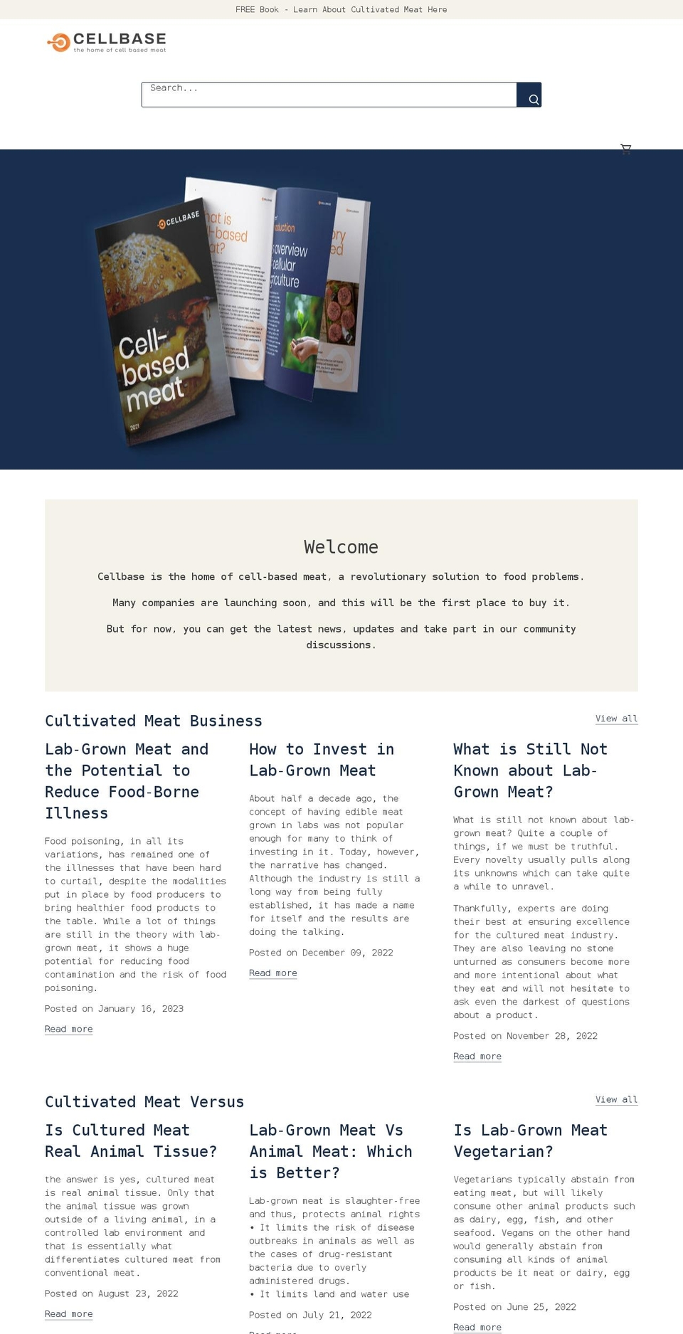 cellbase.com shopify website screenshot