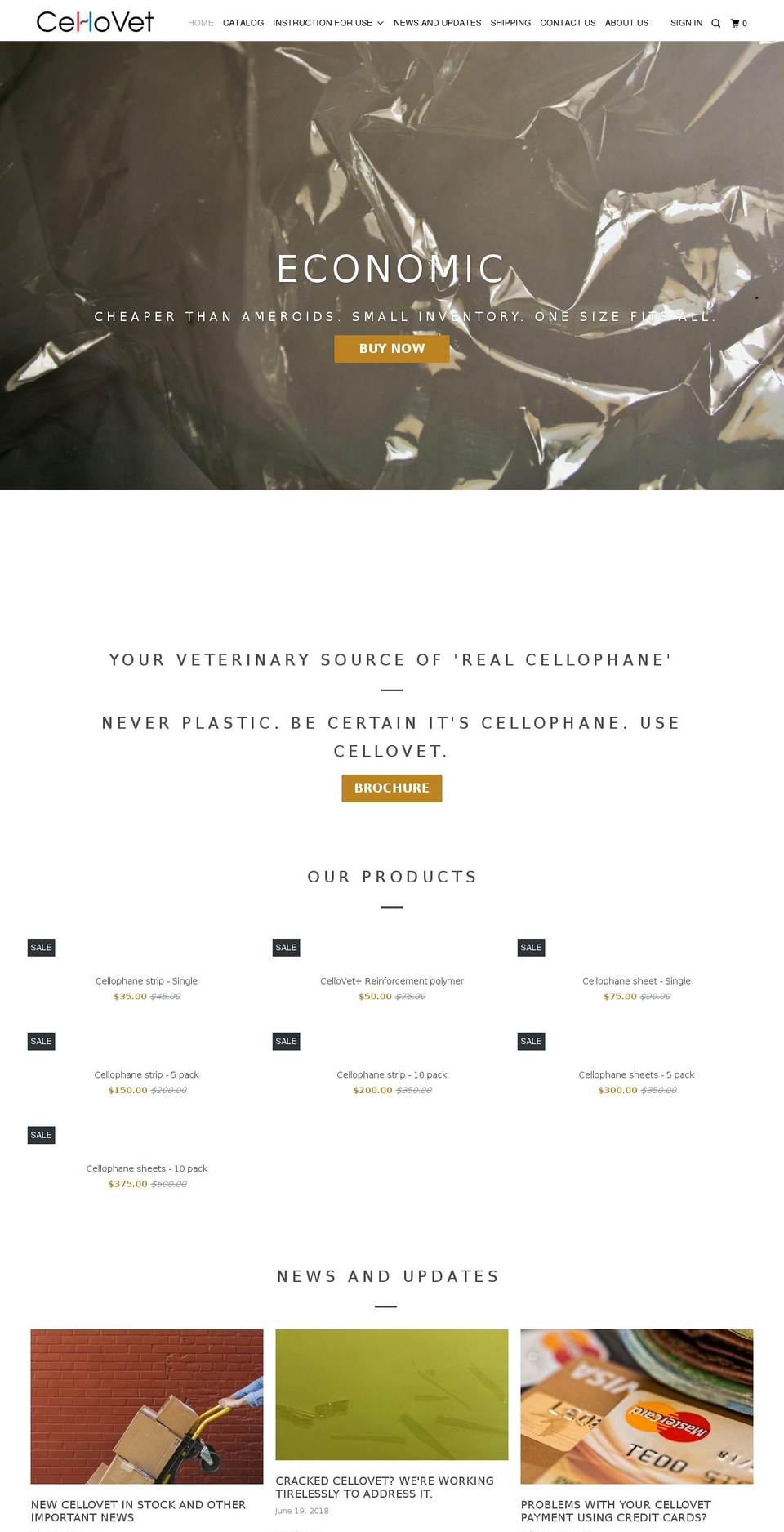 cellovet.com shopify website screenshot
