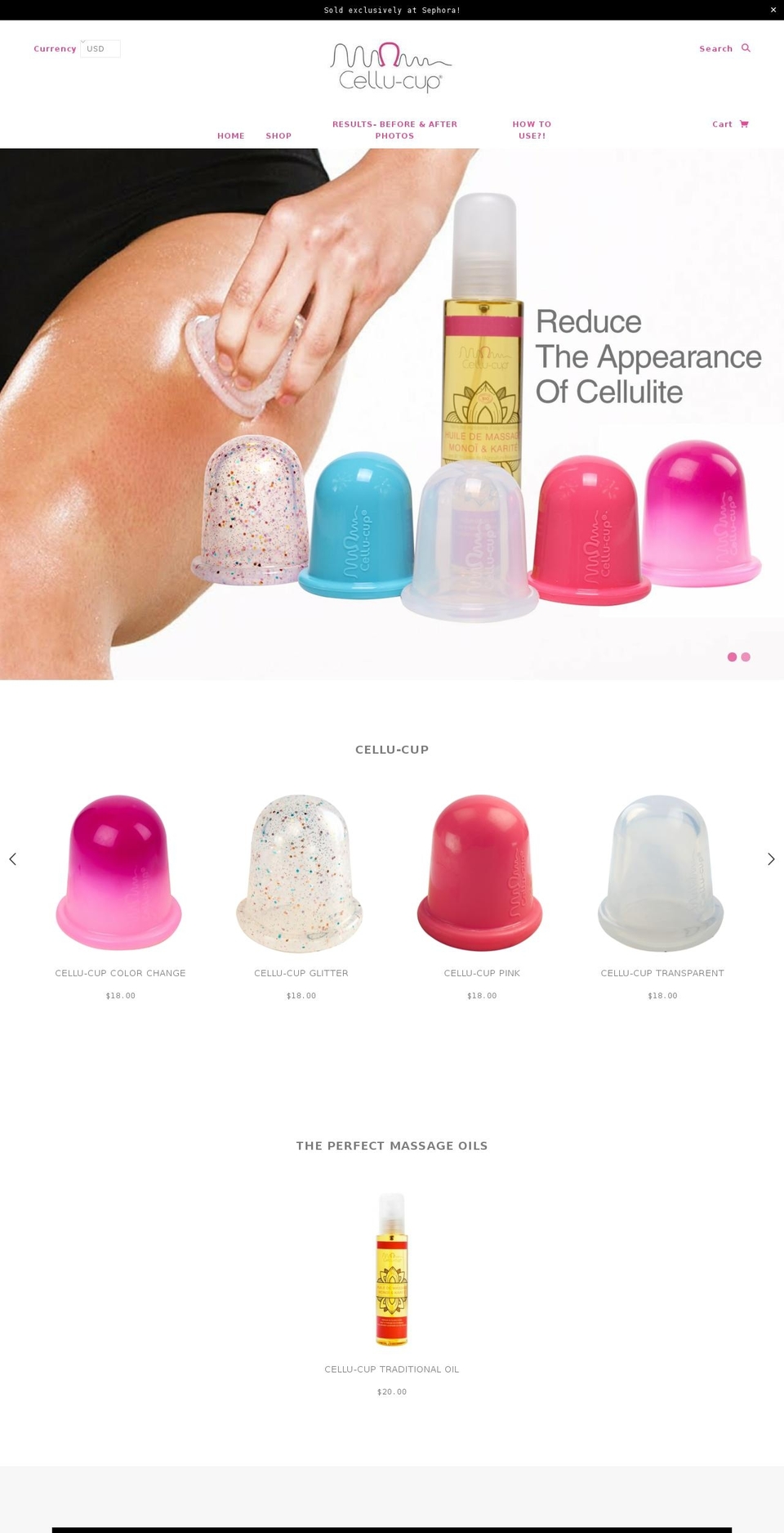 cellucup.com — Shopify storefront screenshot