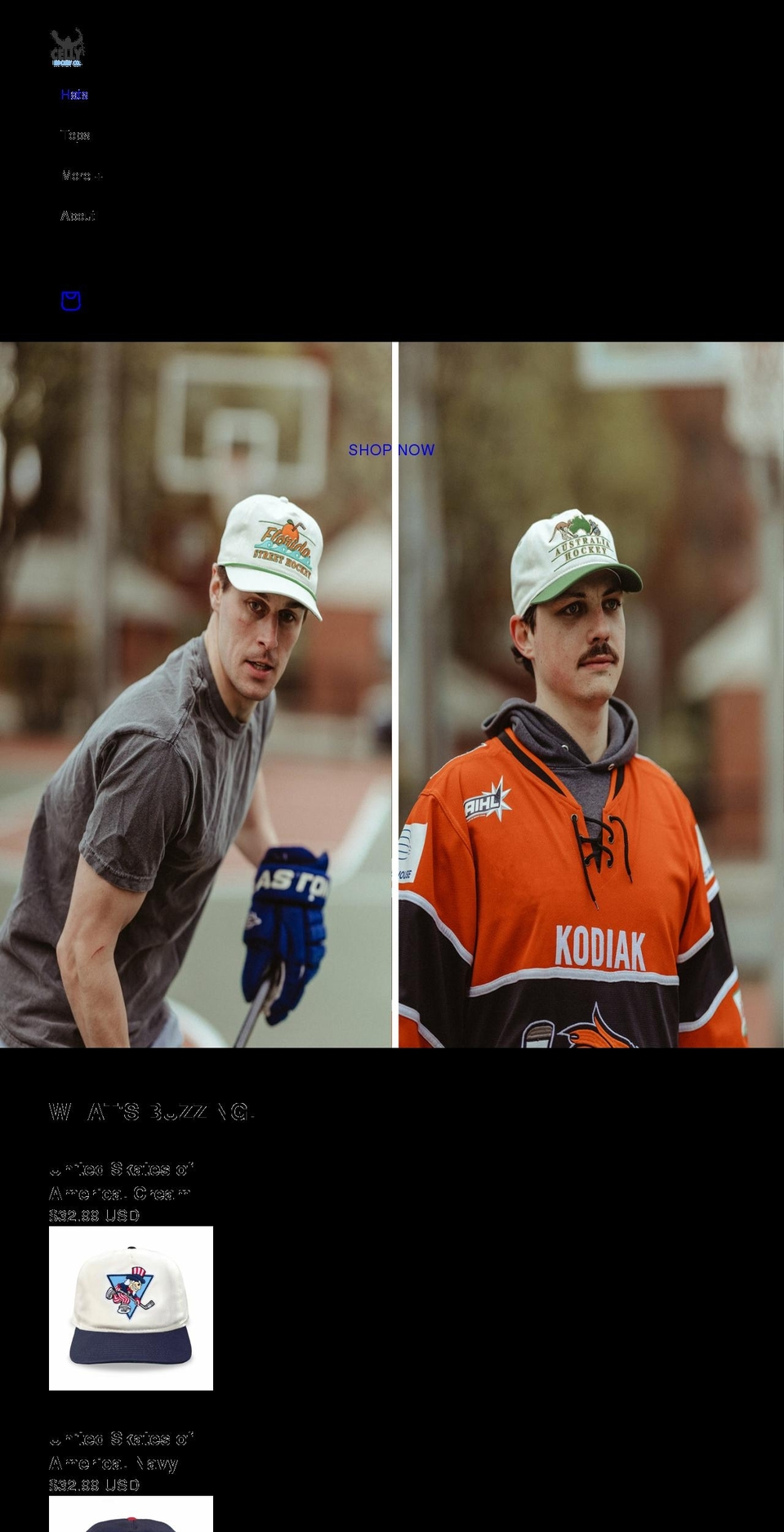 cellyhockeyco.com shopify website screenshot