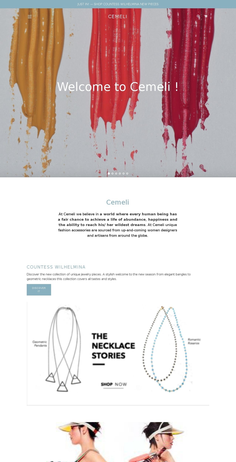 cemeli.org shopify website screenshot
