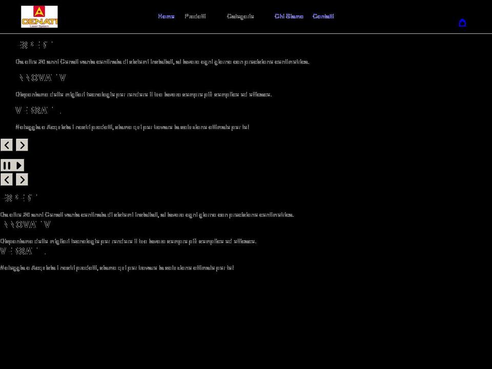 cenati.com shopify website screenshot