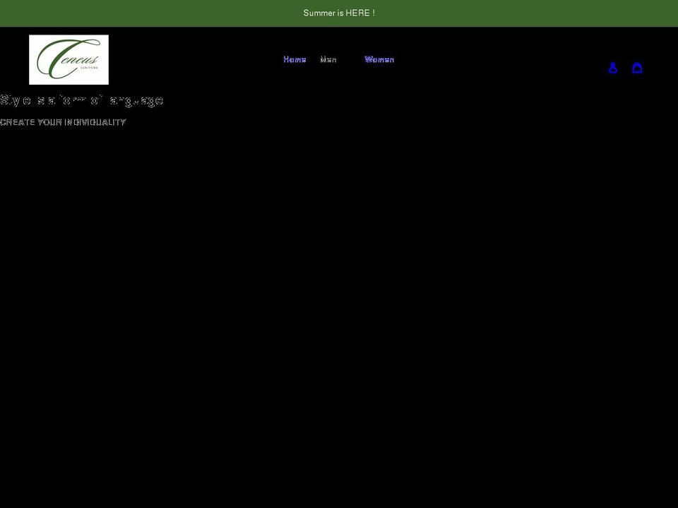 ceneuscouture.com shopify website screenshot