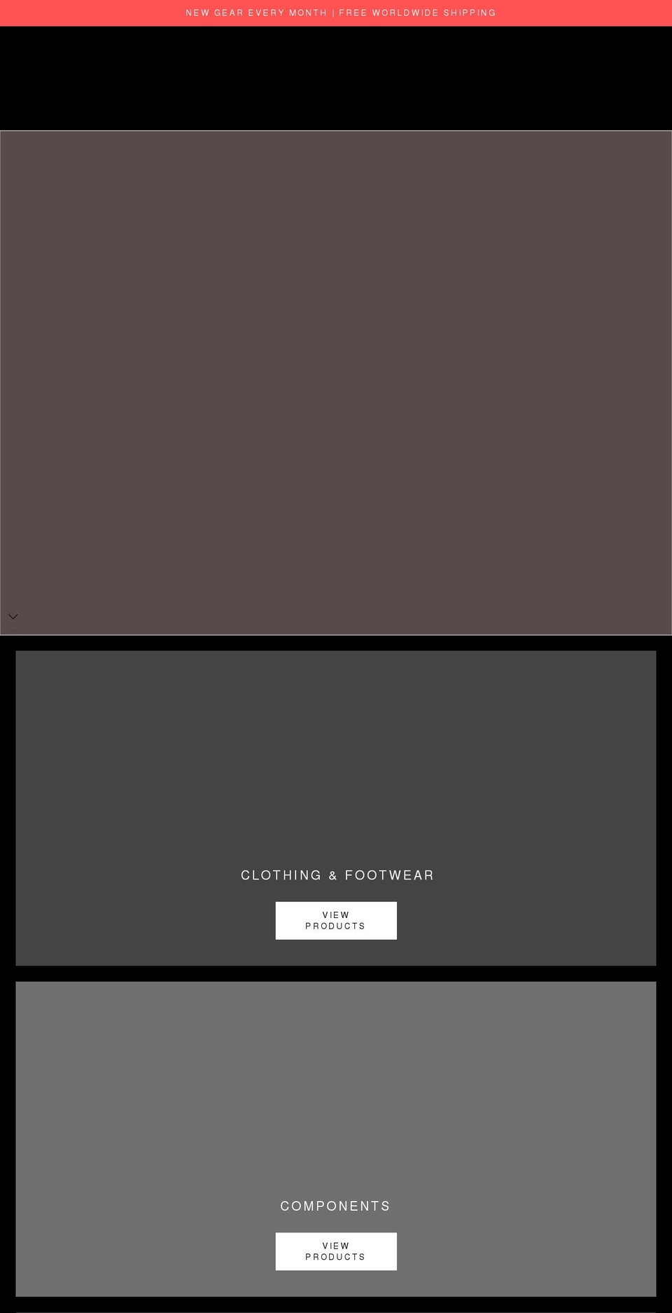 centaurigear.com — Shopify storefront screenshot