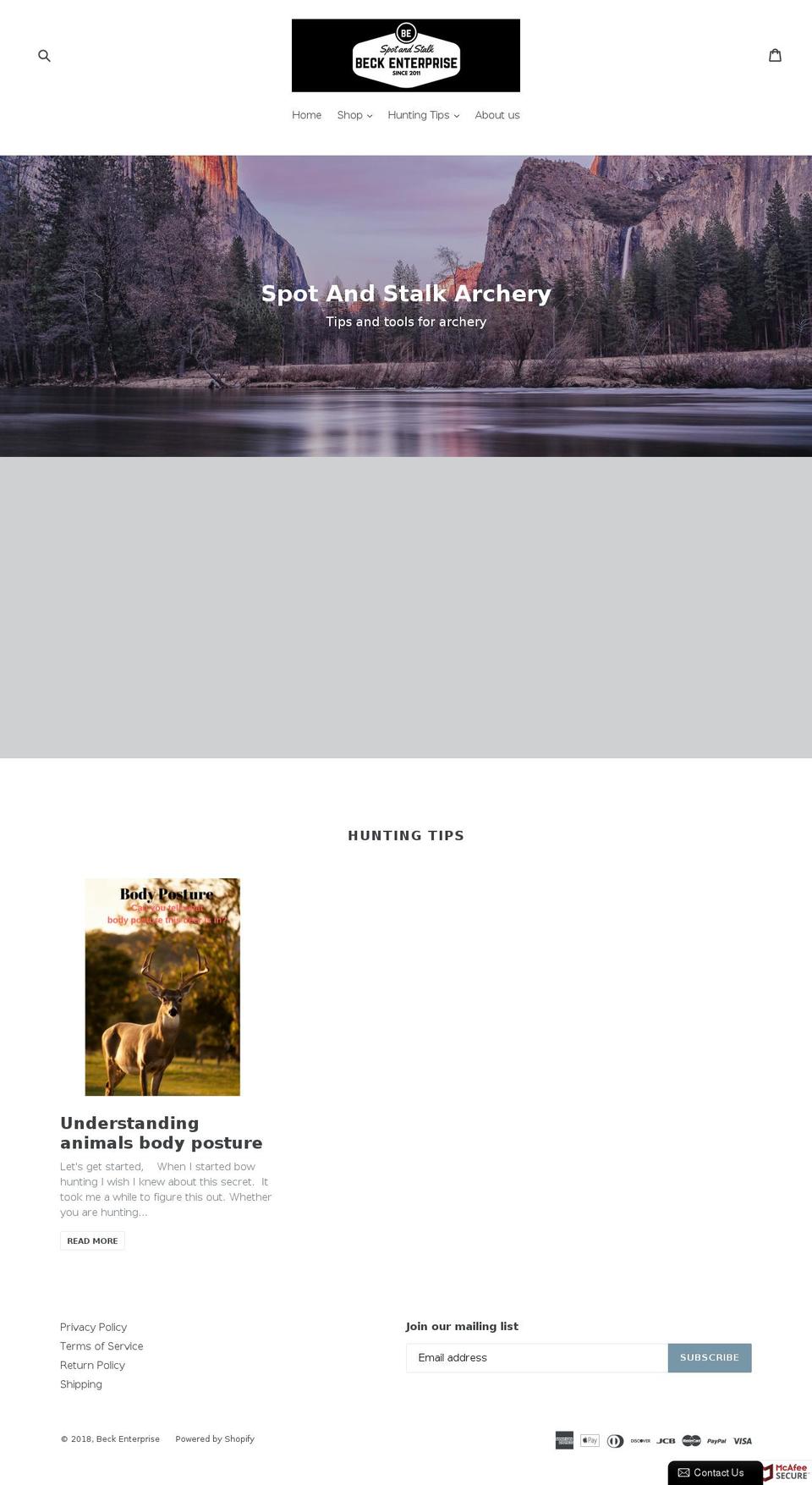 centershotbowsquare.com — Shopify storefront screenshot