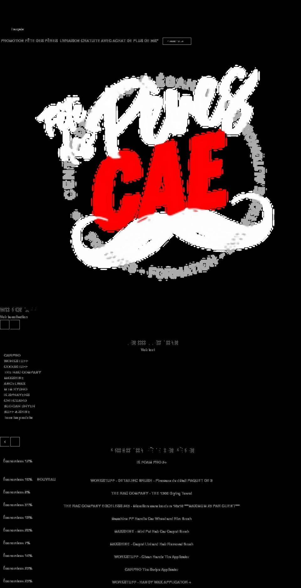 centredelautoelegance.ca shopify website screenshot