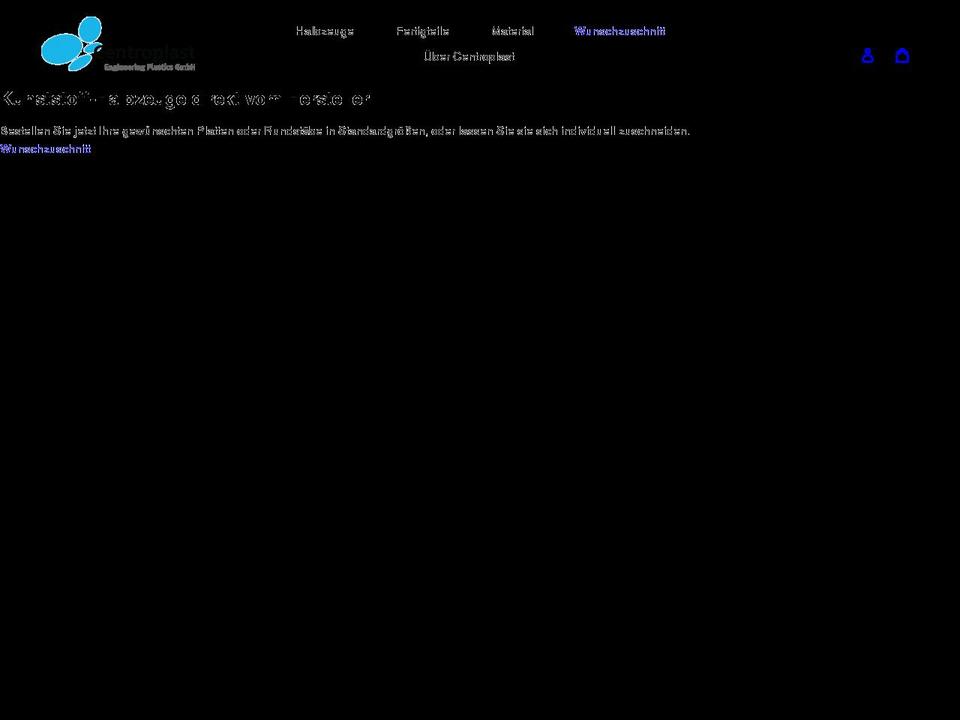 centroplast-shop.de shopify website screenshot