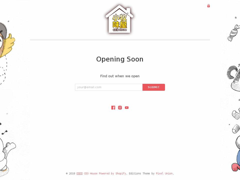 ceohousehk.com — Shopify storefront screenshot