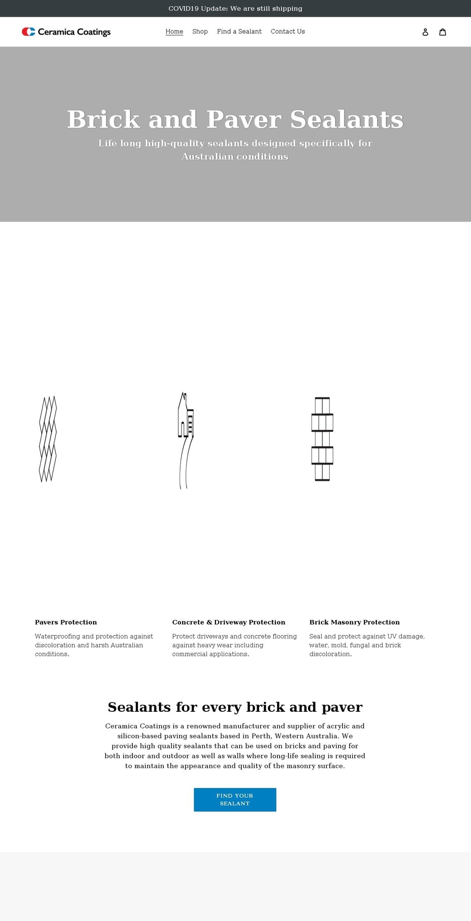 ceramica.com.au shopify website screenshot
