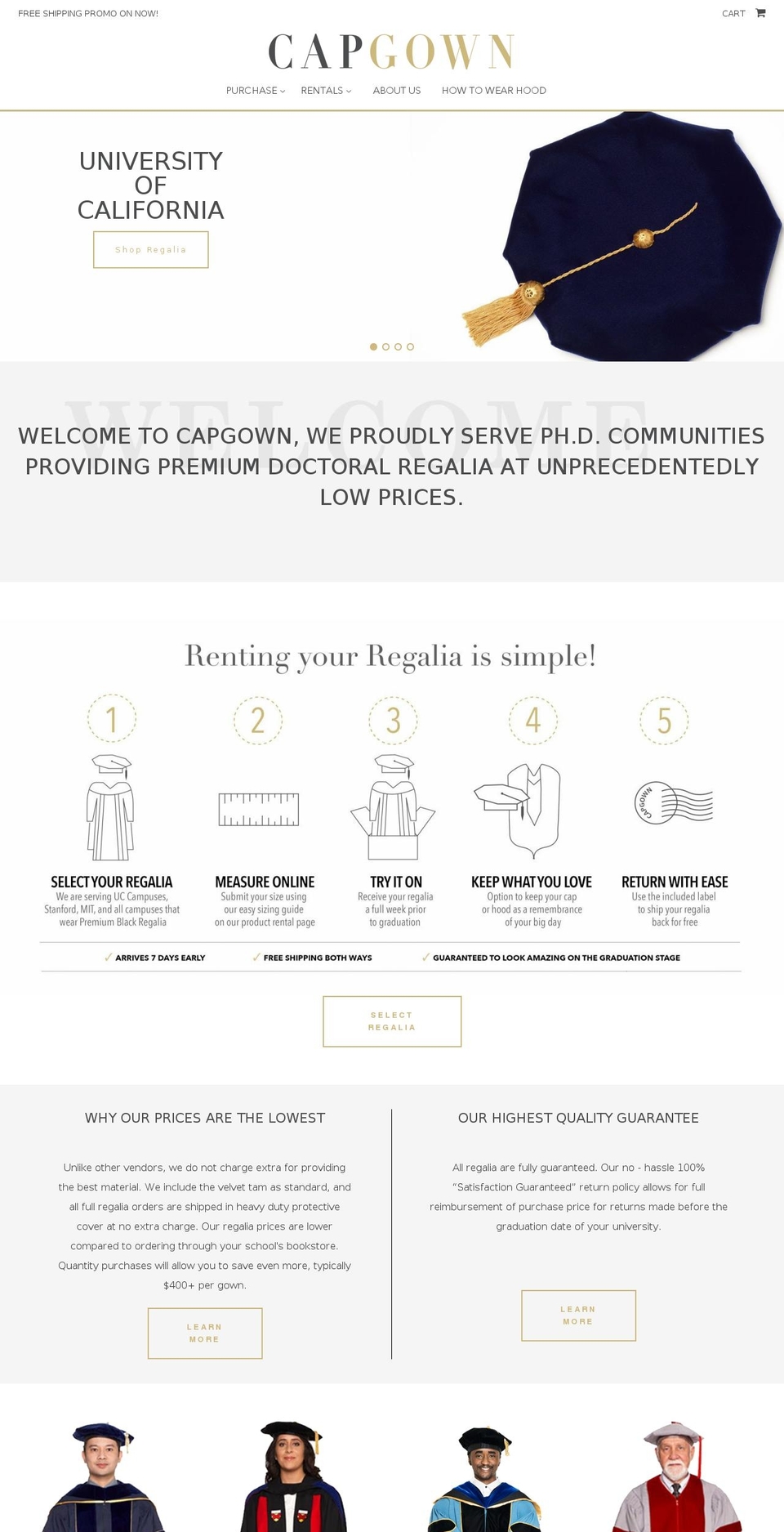 ceremonialattire.com — Shopify storefront screenshot