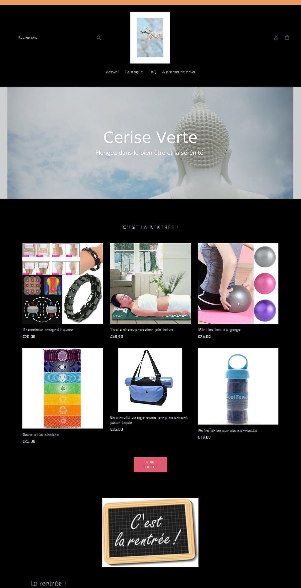 ceriseverte.com — Shopify storefront screenshot