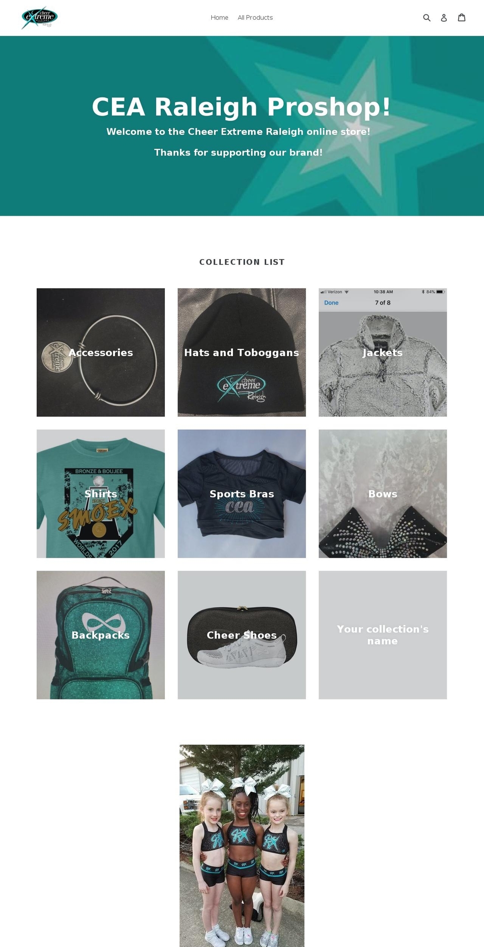 cerproshop.com shopify website screenshot