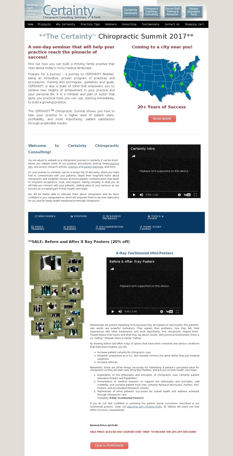 certaintypracticeproducts.com shopify website screenshot