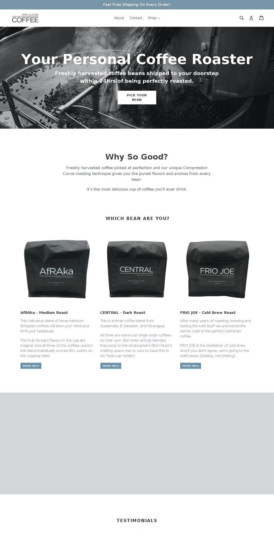 cervezajoe.com — Shopify storefront screenshot
