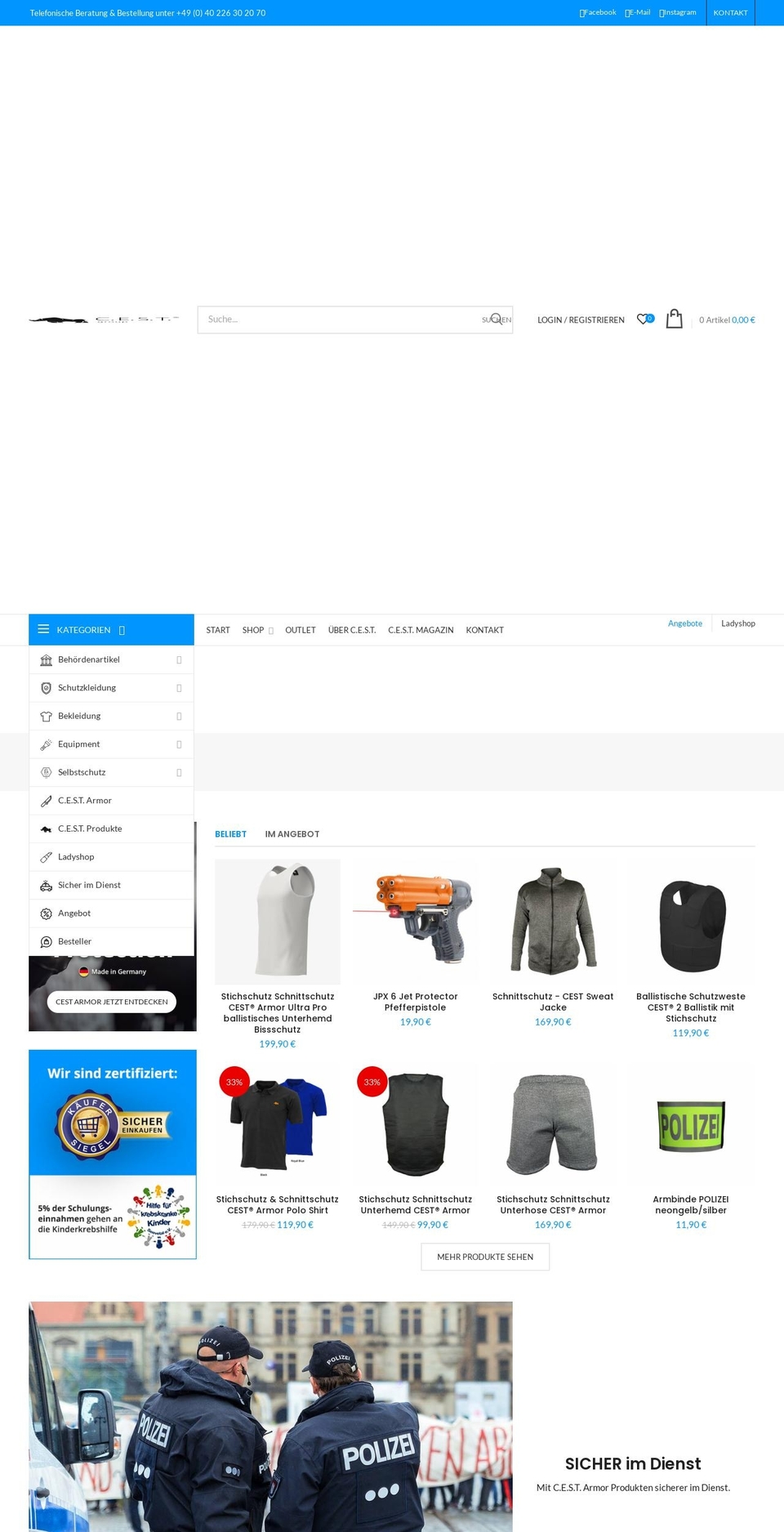 cest-group.net shopify website screenshot