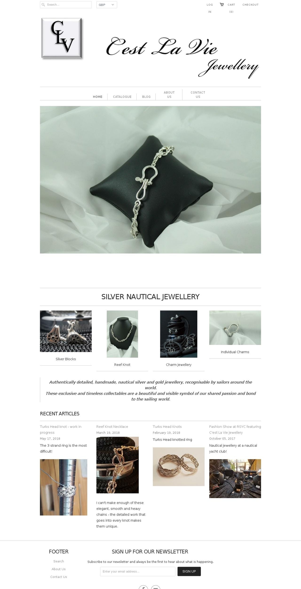 cestlaviejewellery.com shopify website screenshot
