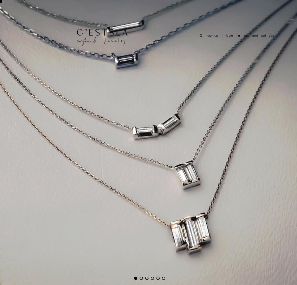 cestsladesign.com shopify website screenshot