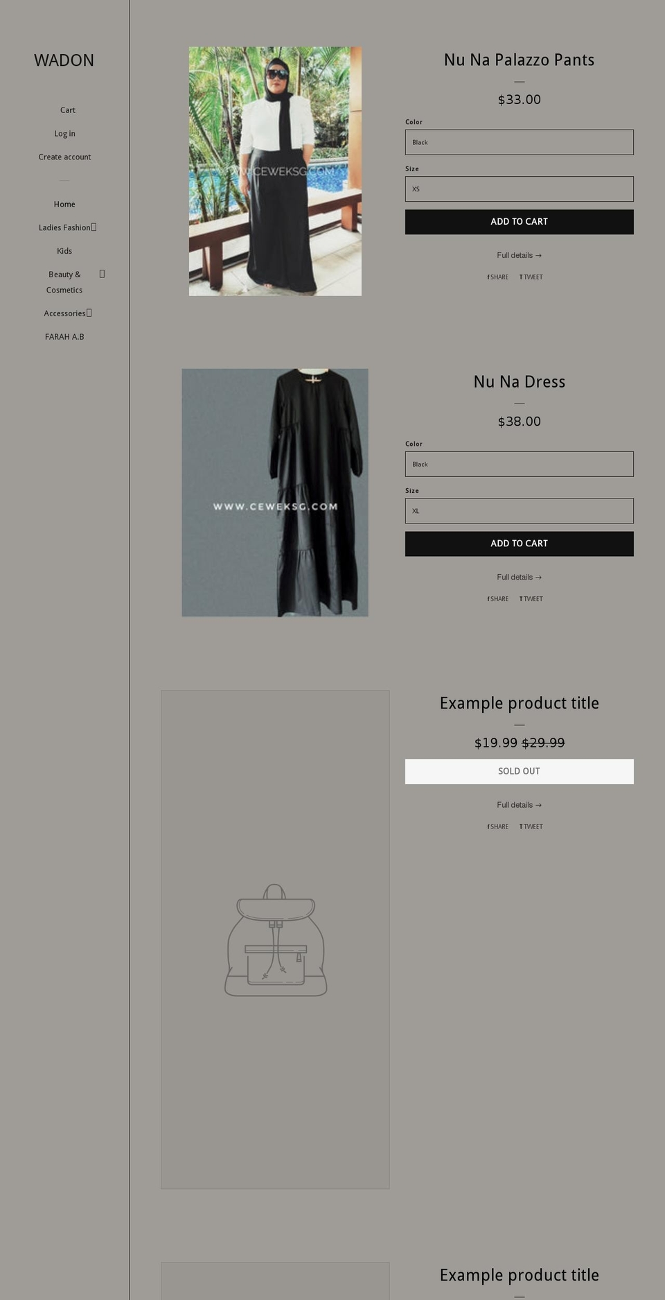 ceweksg.com shopify website screenshot