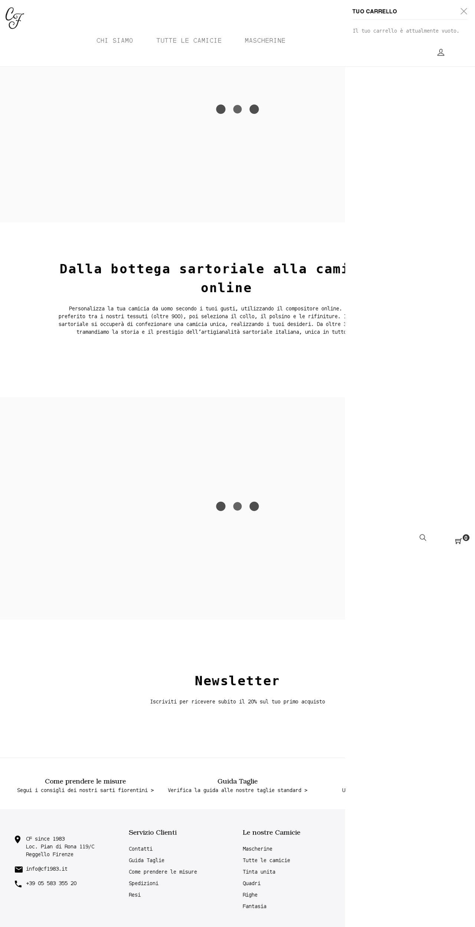 Source code Shopify theme site example cf1983.it