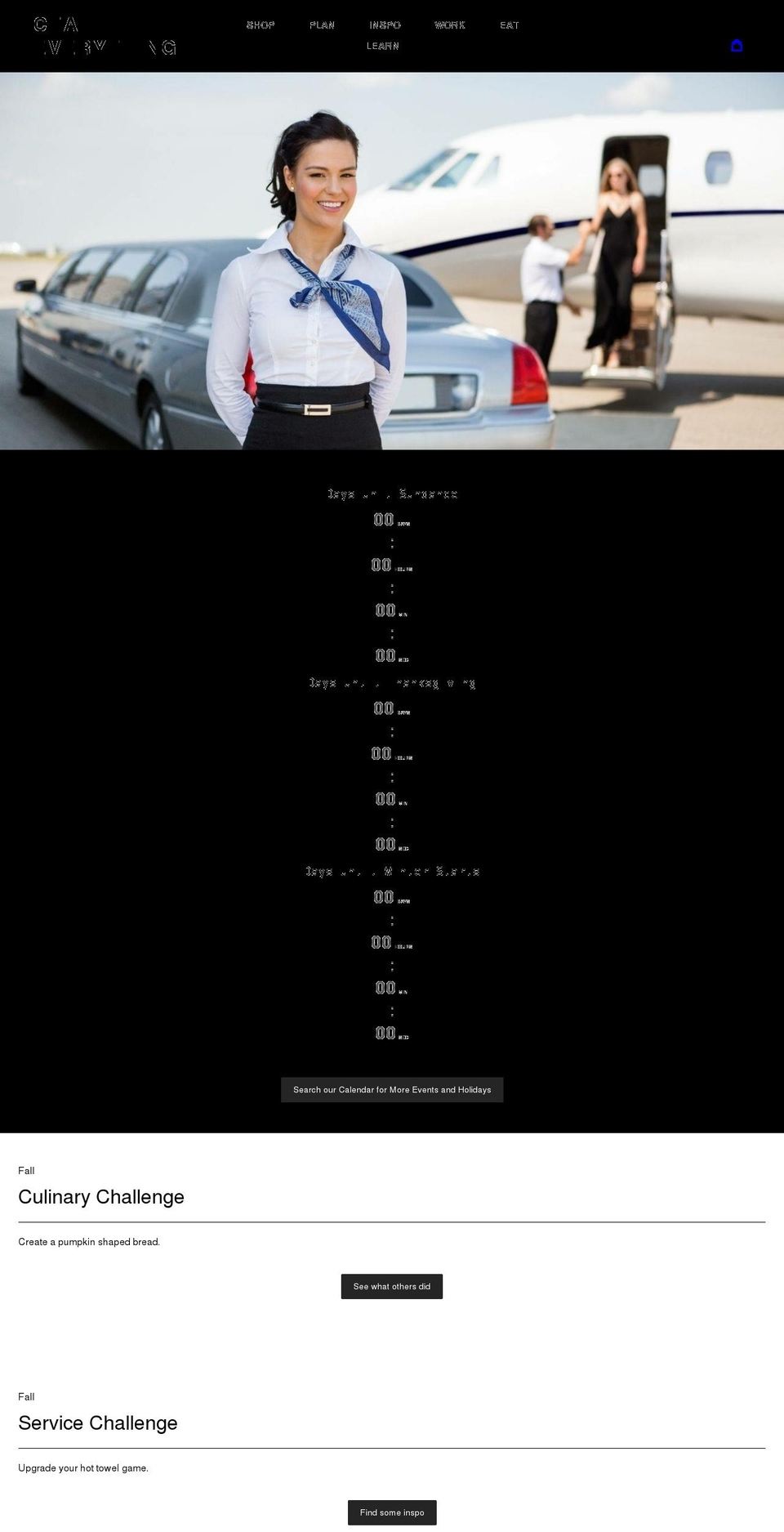 cfaeverything.com shopify website screenshot