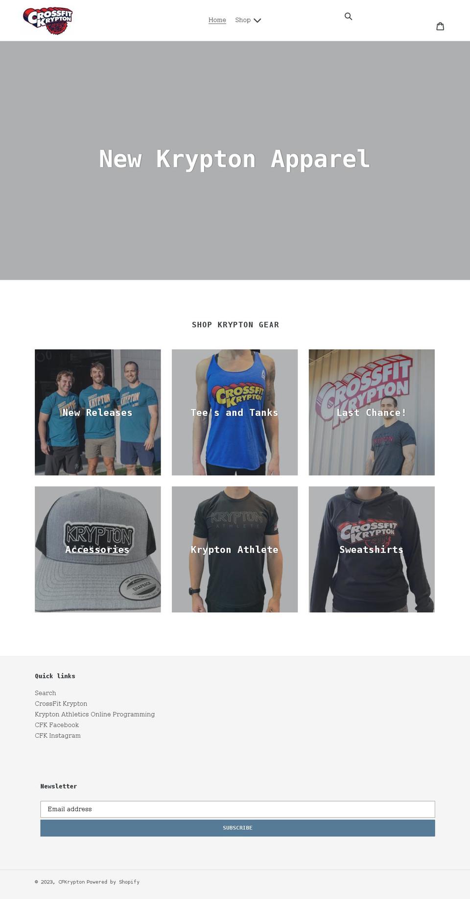 cfkrypton.myshopify.com shopify website screenshot