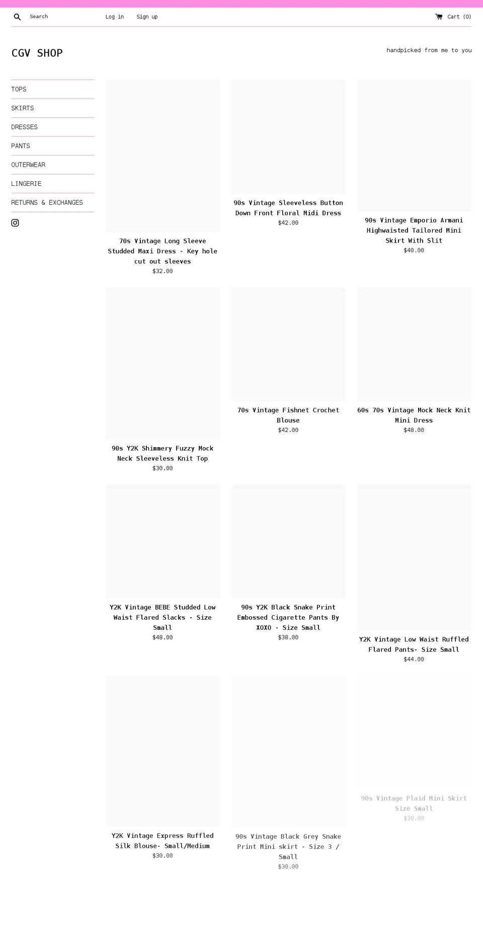 cg-vtg.com shopify website screenshot