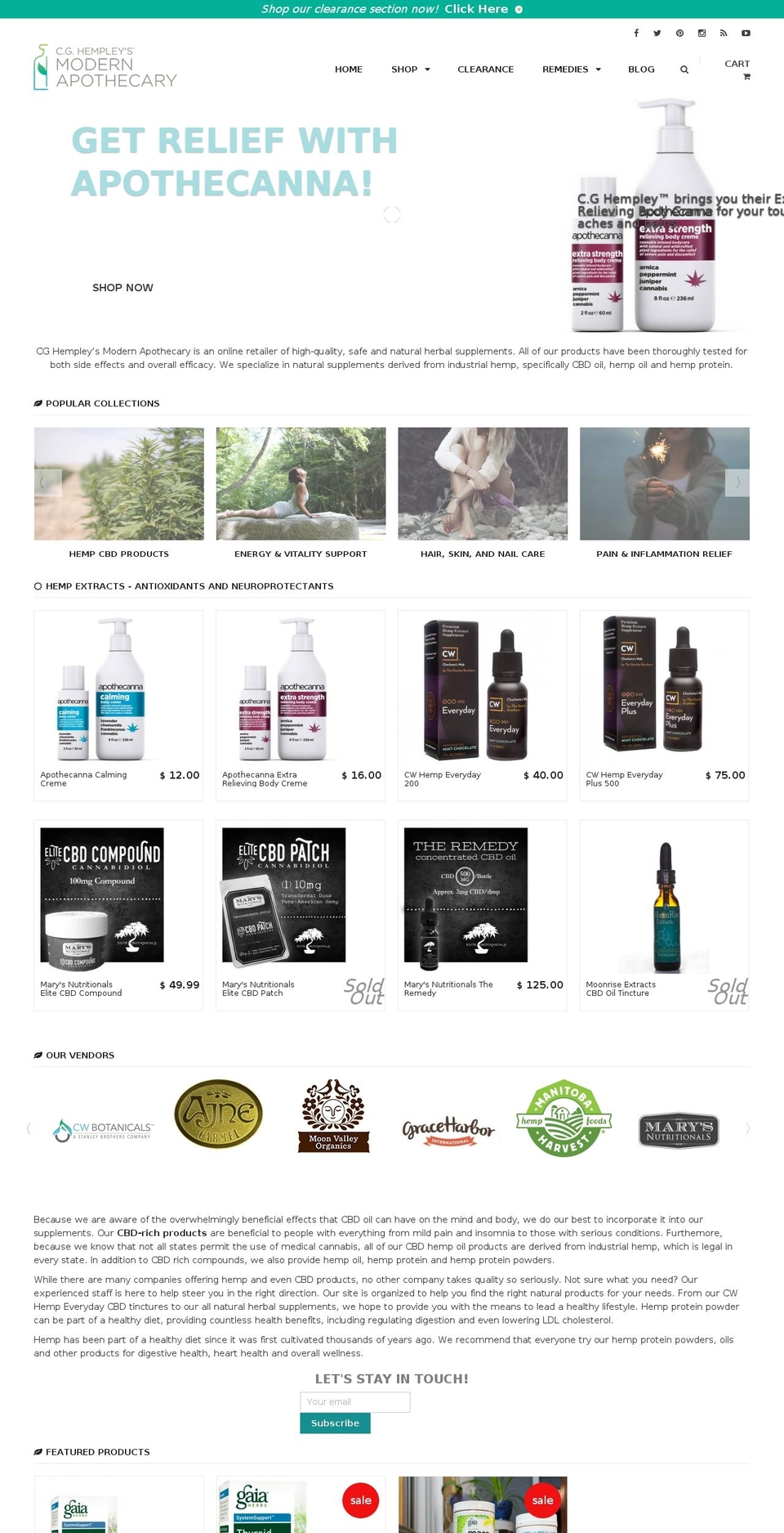 uptown-default-r8 Shopify theme site example cghemply.com