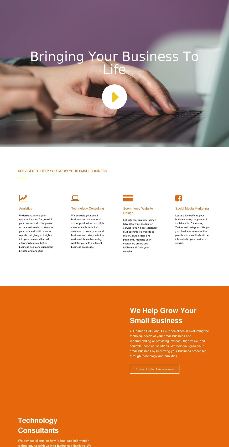 cgosmon.com shopify website screenshot