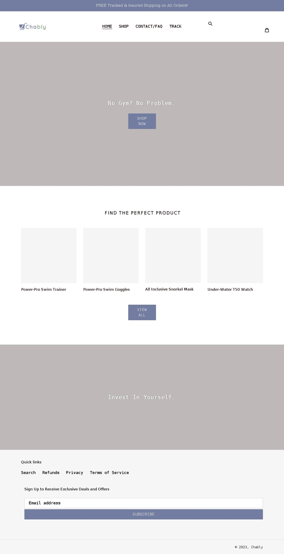 chably.com shopify website screenshot
