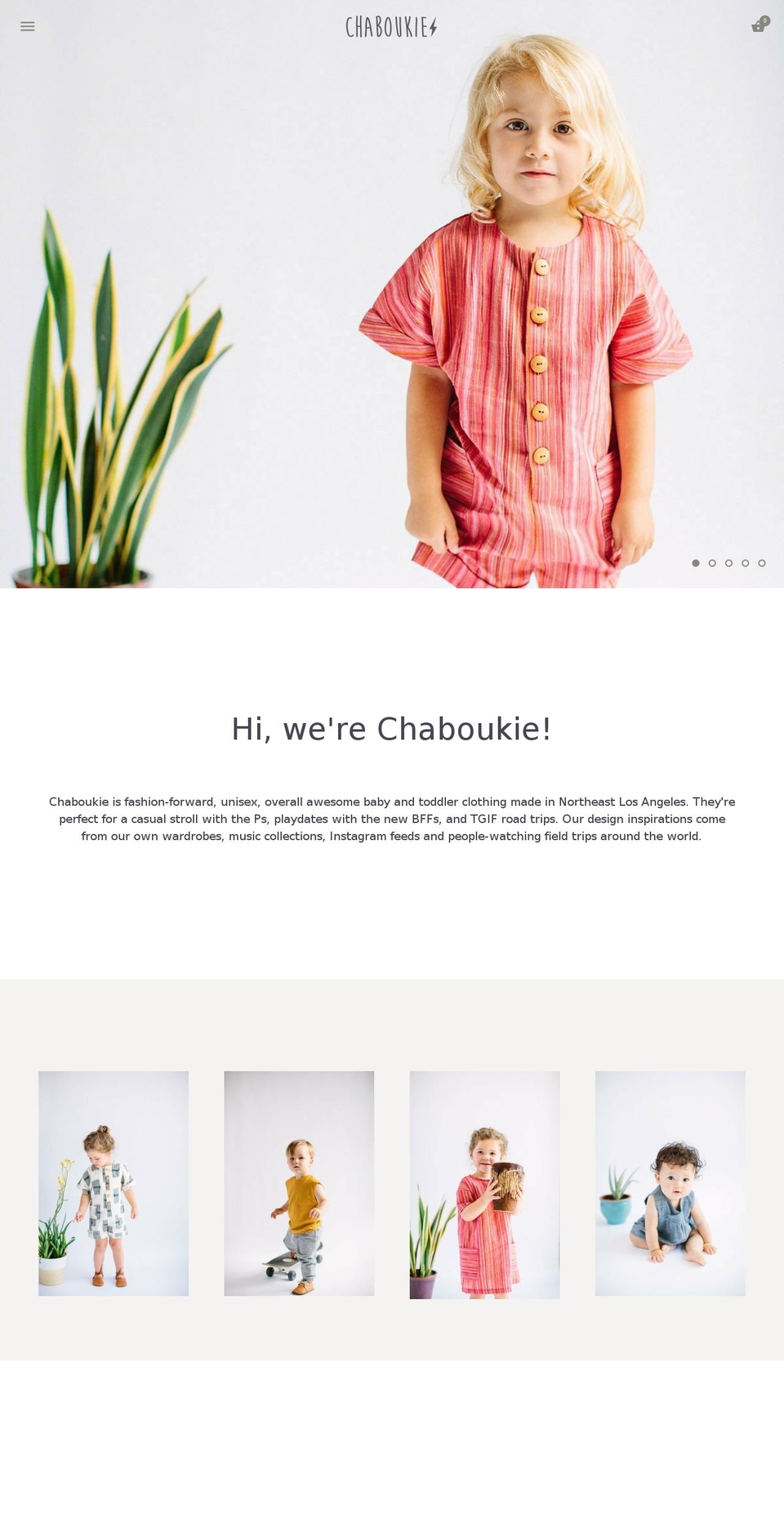chabookie.com shopify website screenshot