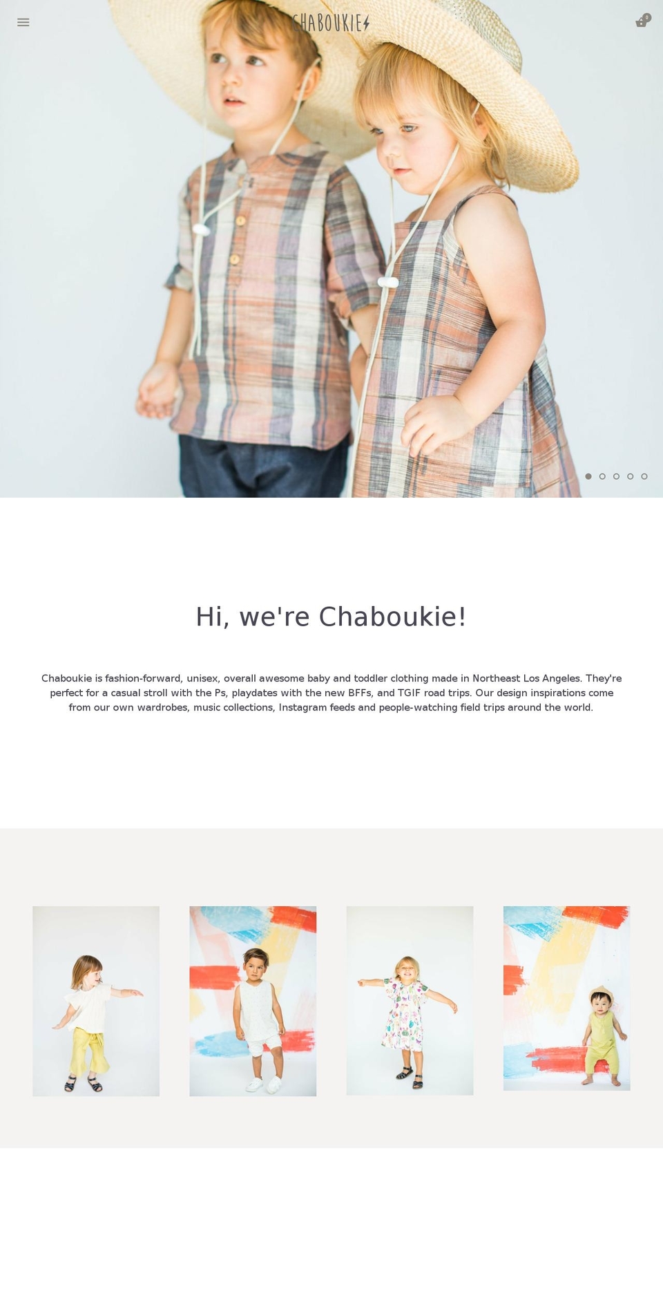 chaboukie.net shopify website screenshot