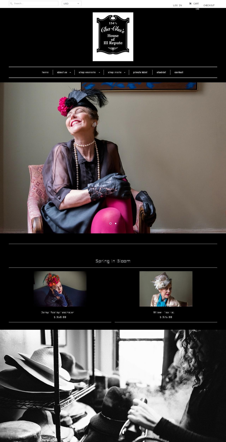 chachashouse.com shopify website screenshot