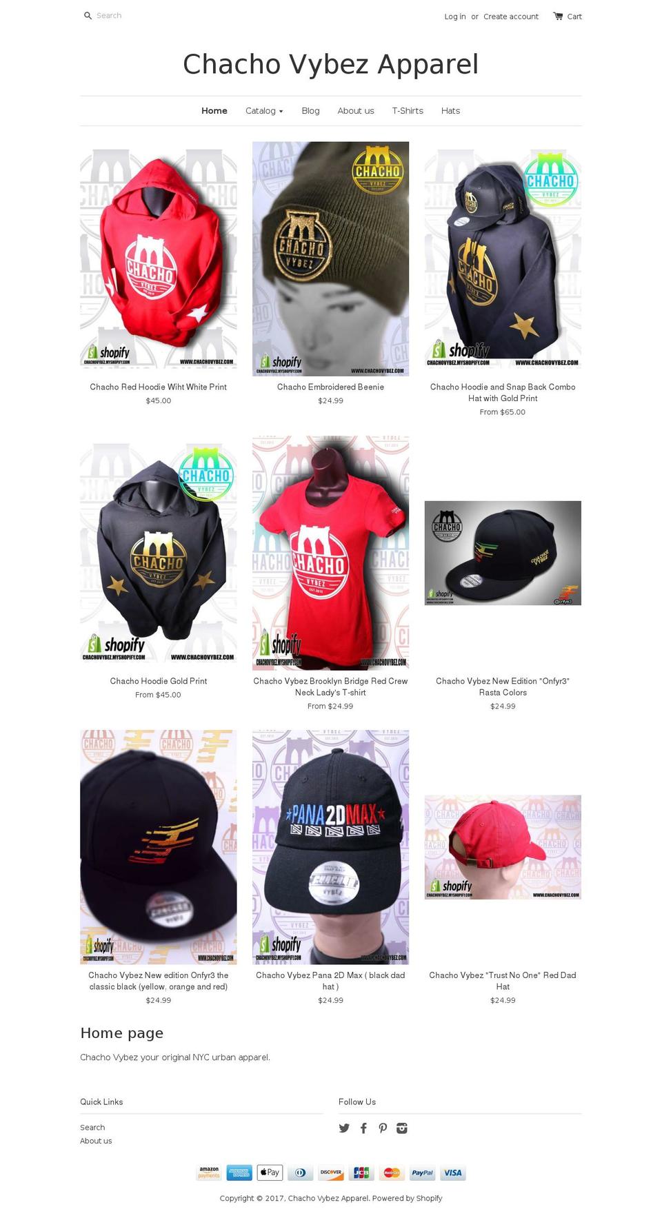 chachovybez.com shopify website screenshot