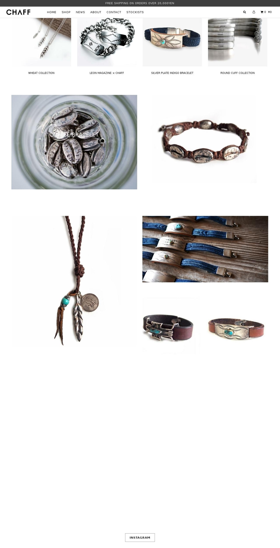 chaffdesign.com shopify website screenshot