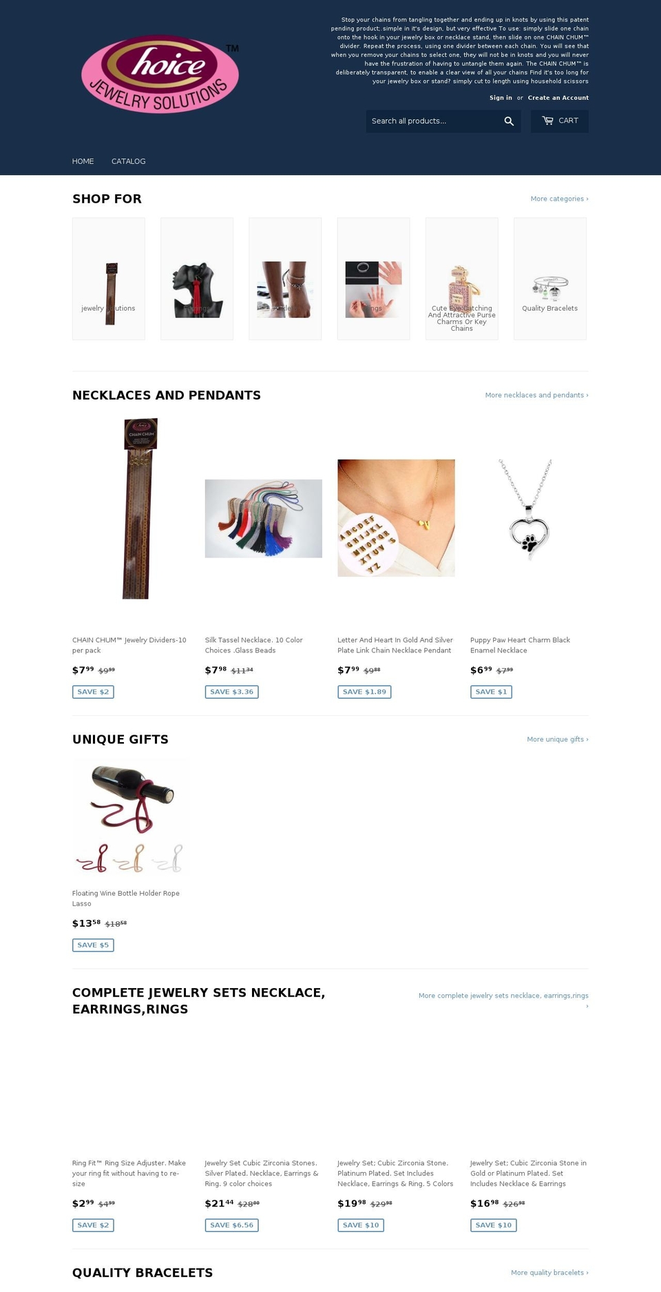 chainchum.com — Shopify storefront screenshot