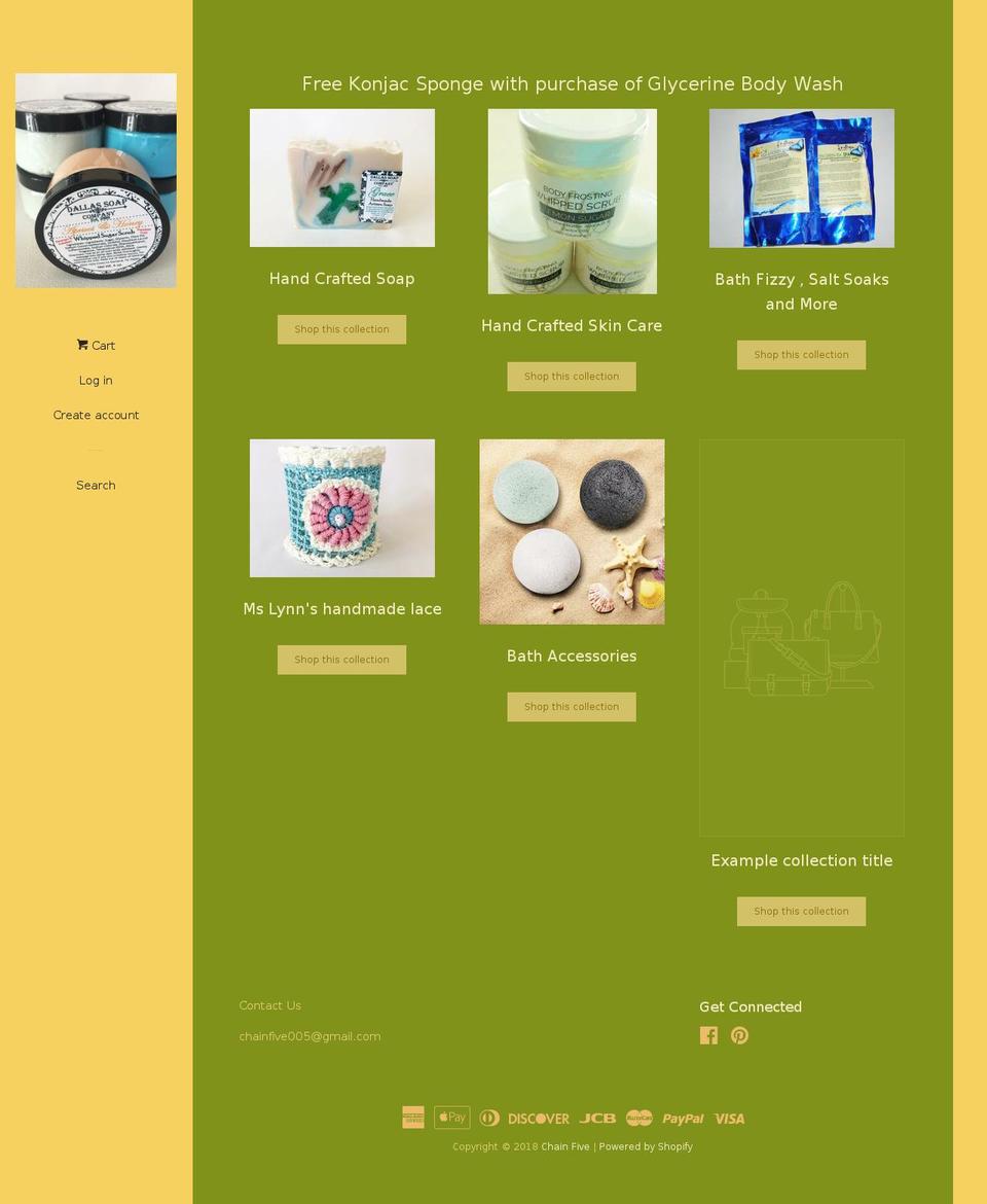 chainfive.com — Shopify storefront screenshot