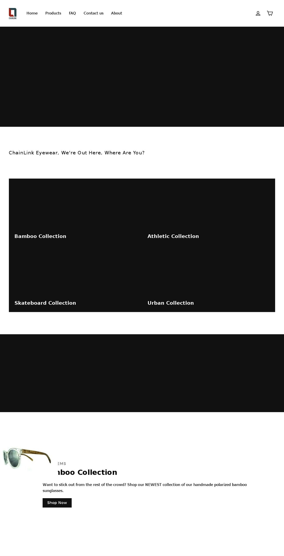 chainlinkapparel.com — Shopify storefront screenshot