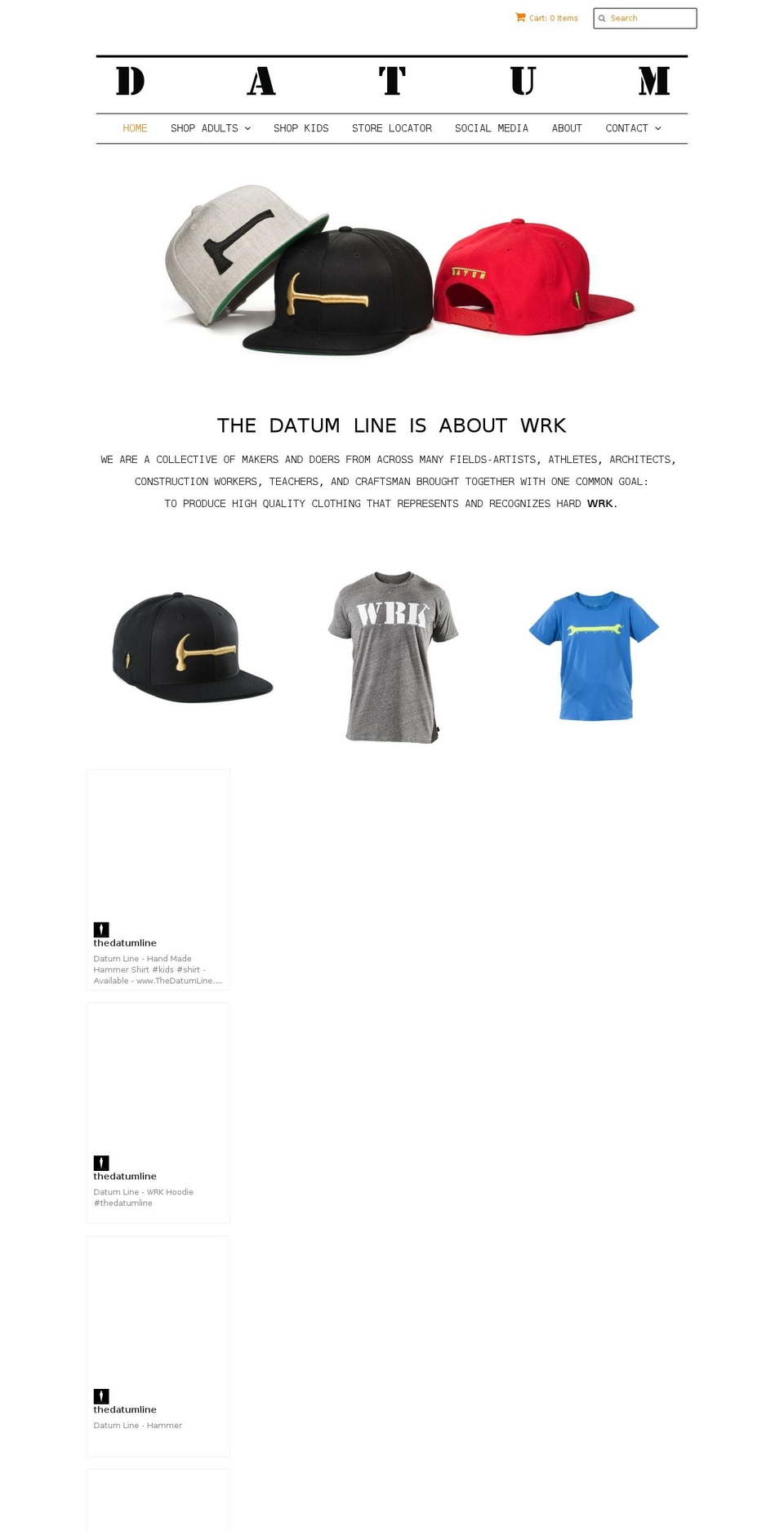 Datum Desktop Shopify theme site example chainsawhat.com