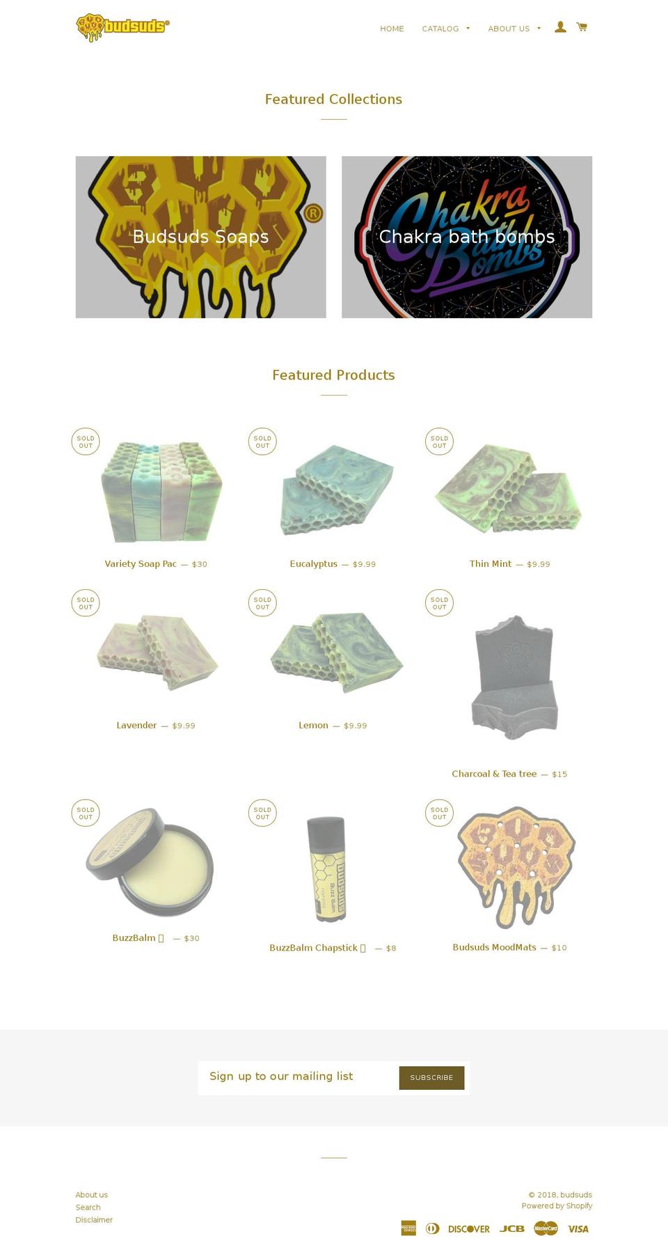 chakrabathbombs.com — Shopify storefront screenshot