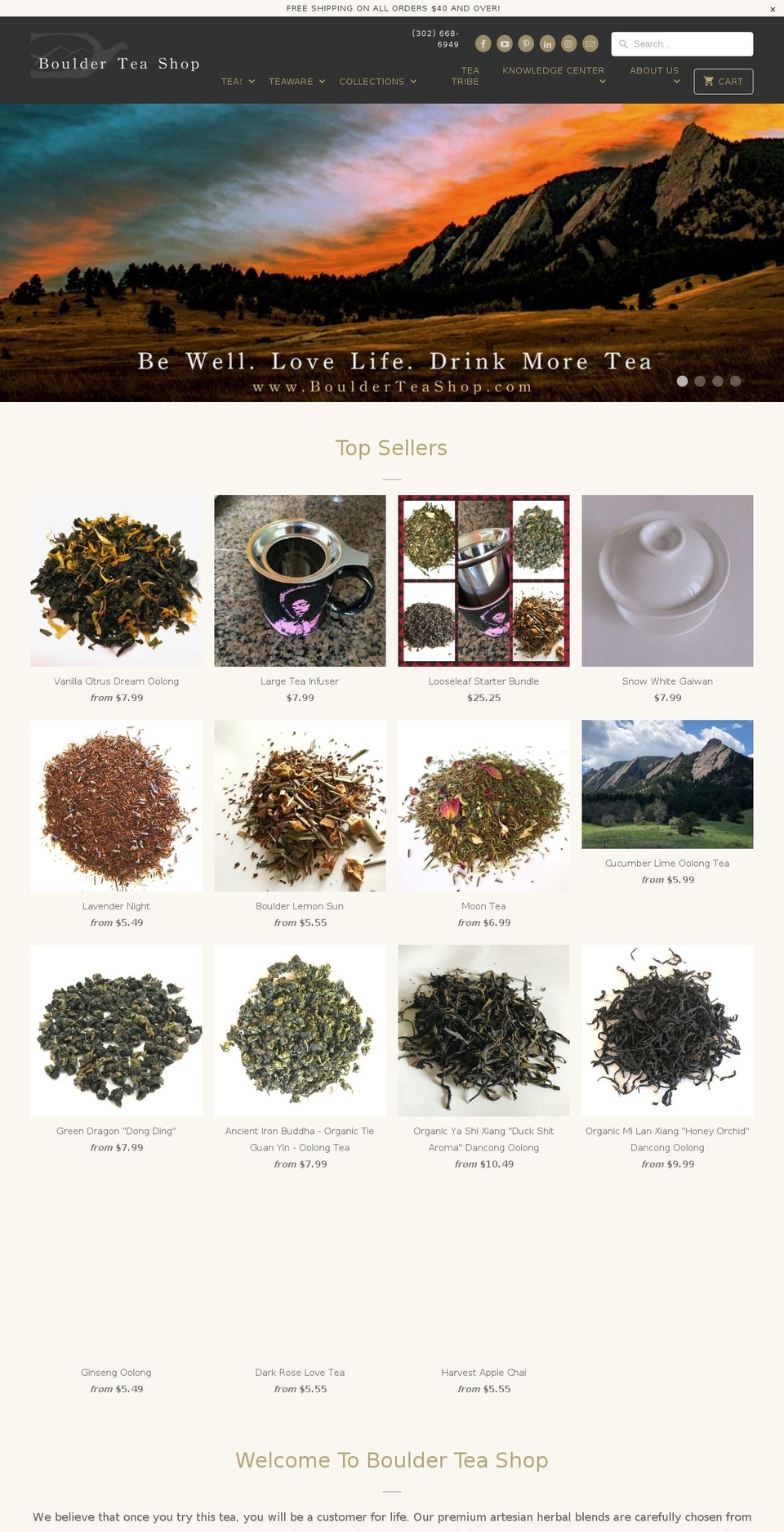 chakrateacompany.com — Shopify storefront screenshot