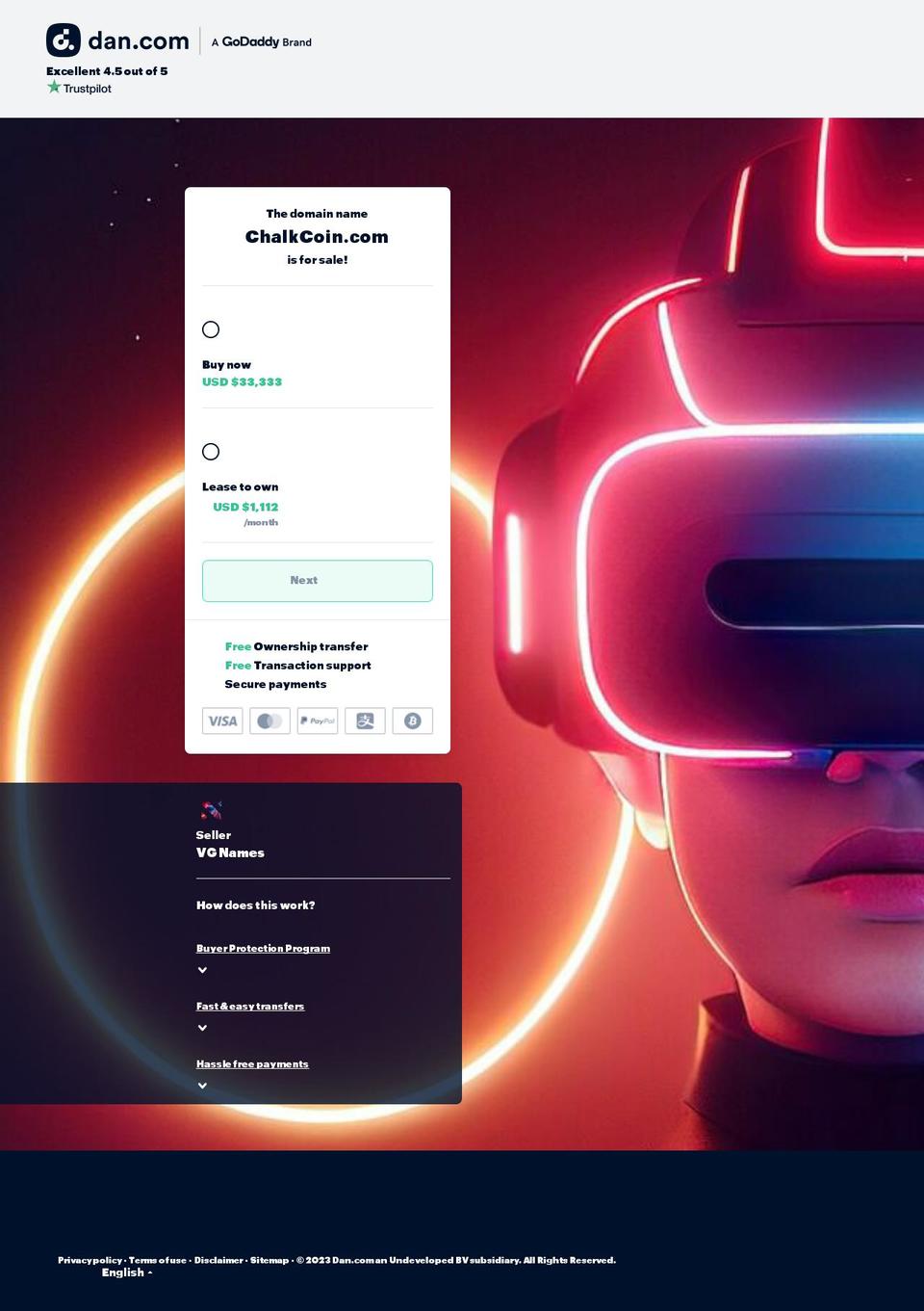 chalkcoin.com — Shopify storefront screenshot