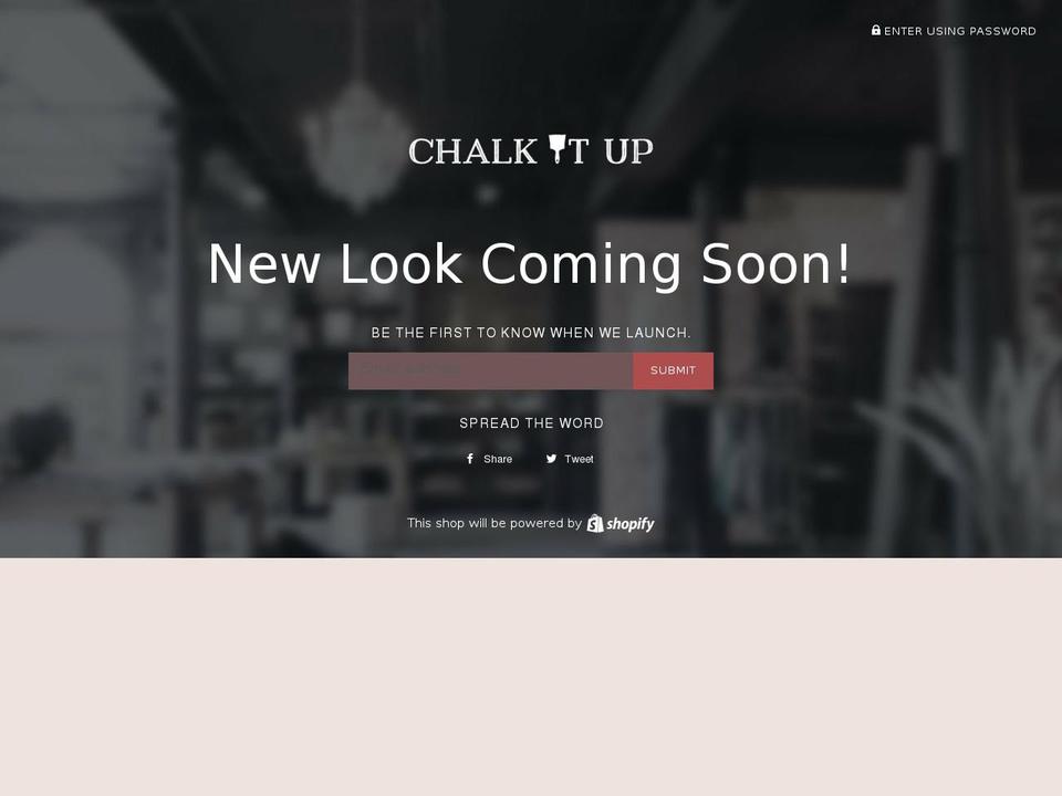 chalkitupvintagemarket.com — Shopify storefront screenshot