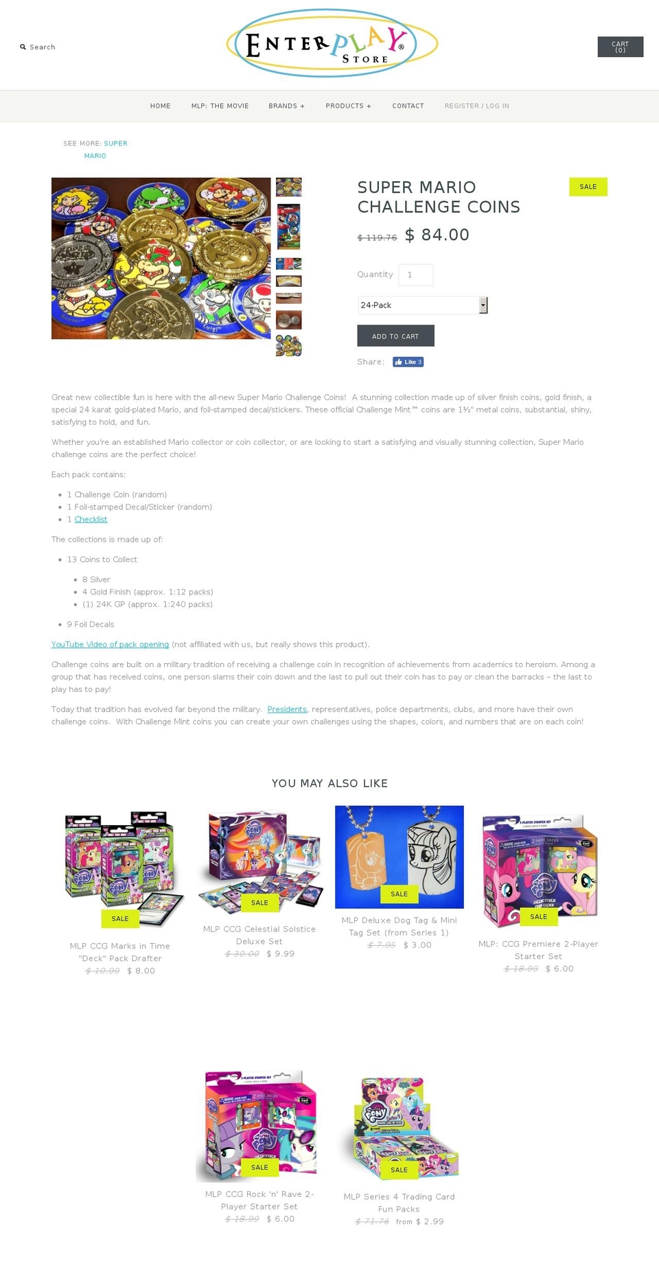 challengemint.com — Shopify storefront screenshot