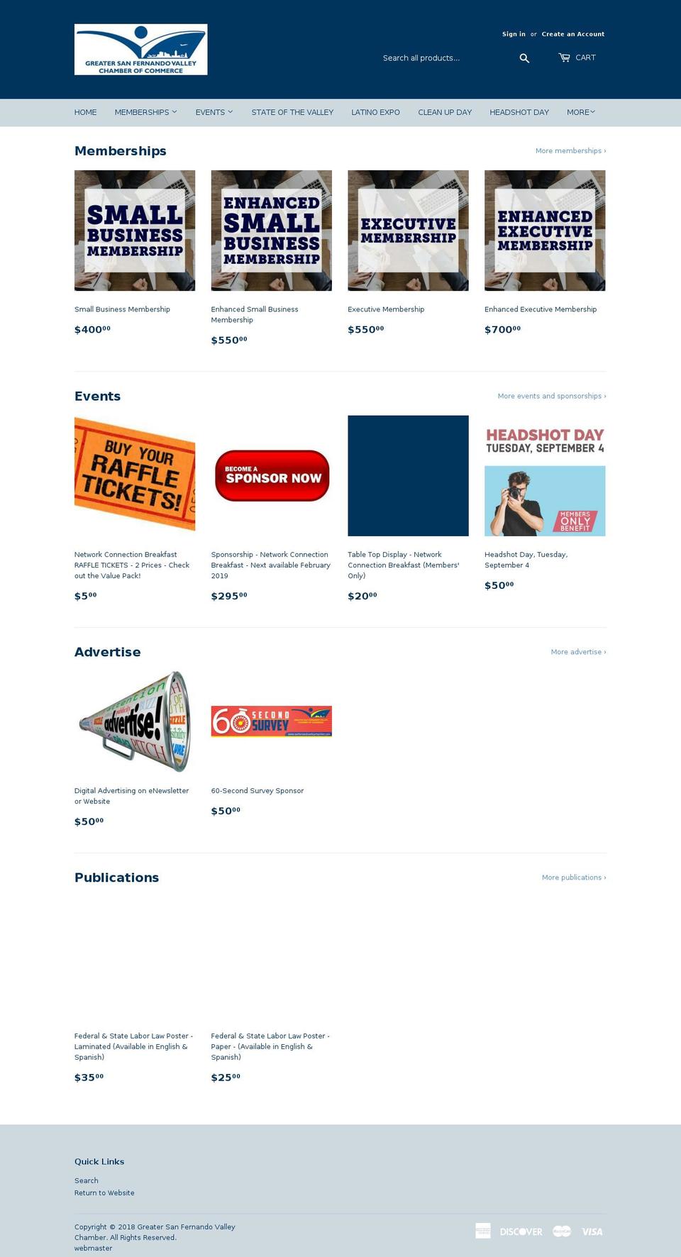 chamberstore.com — Shopify storefront screenshot